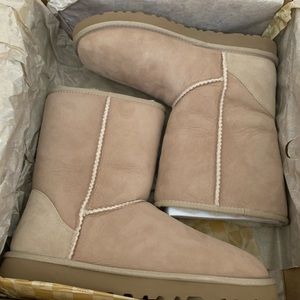 UGG Men’s Sheepskin Classic Short Boot.